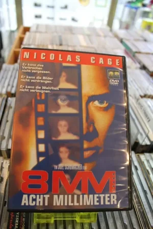 Filme und DVDs, Beispiel Nicolas Cage 8mm ©beats-bytes.de Filme und DVDs, Beispiel Nicolas Cage 8mm ©beats-bytes.de